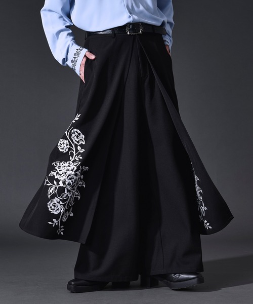 Ellno Loset（エルノロゼット） uvカット ワイドパンツ スラックス