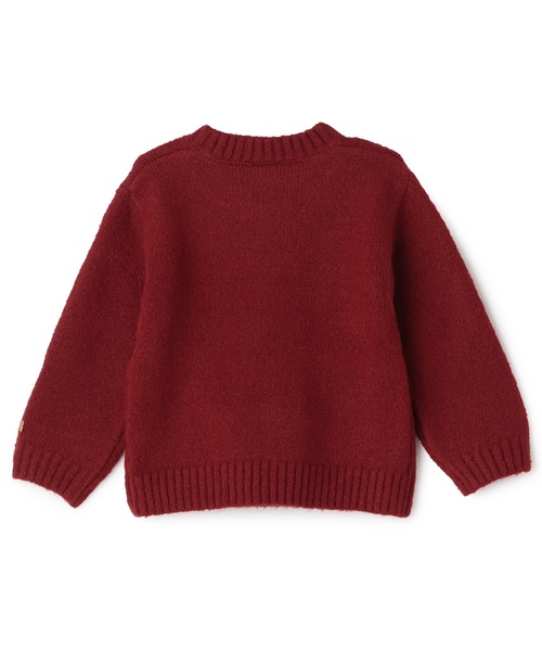 「petit main」 「KIDS」長袖ニット S ネイビー キッズ_画像8