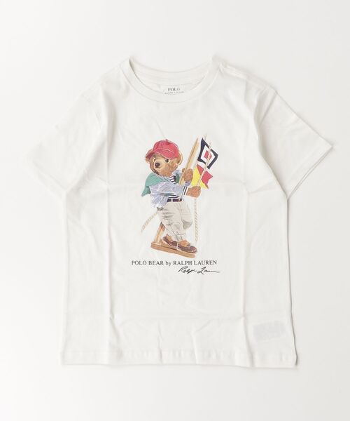 tシャツ Polo ベア コットン ジャージー Tシャツ キッズ 子供服 男の子の画像