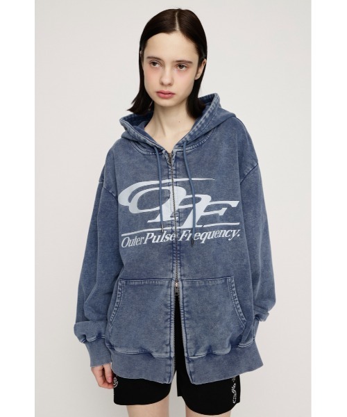 SLY OVER HOODIE スライ　オーバー　フーディー　アウトレット SLY（スライ） パーカー PRINT OVER HOODIE プリント オーバー