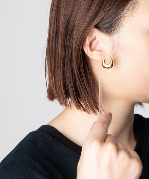 TOM WOOD（トムウッド） ピアス TOM WOOD Bao Hoops Small Gold バオ