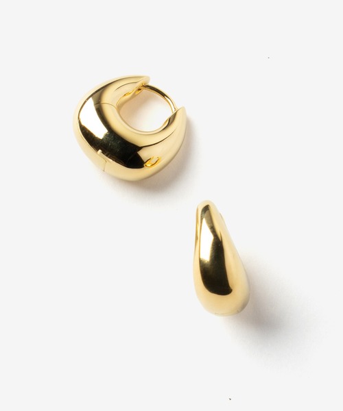 TOM WOOD（トムウッド） ピアス TOM WOOD Bao Hoops Small Gold バオ