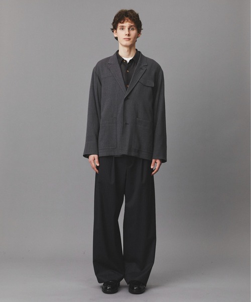 ジャケット テーラードジャケット 「2WAY」S170woolGauze Jacket メンズの画像