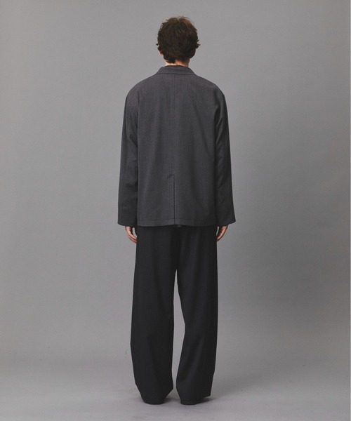 ジャケット テーラードジャケット 「2WAY」S170woolGauze Jacket メンズの画像