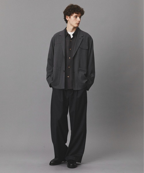 ジャケット テーラードジャケット 「2WAY」S170woolGauze Jacket メンズの画像
