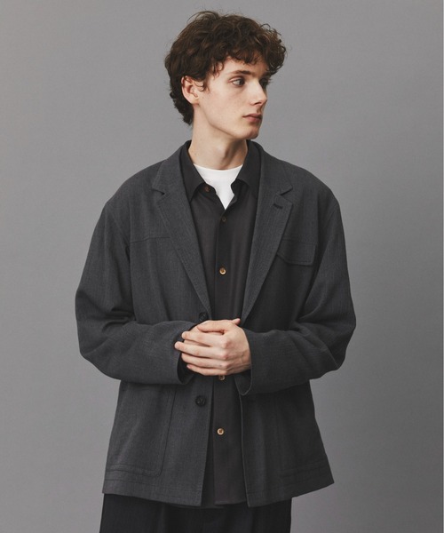 ジャケット テーラードジャケット 「2WAY」S170woolGauze Jacket メンズの画像