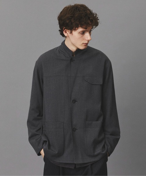 ジャケット テーラードジャケット 「2WAY」S170woolGauze Jacket メンズの画像
