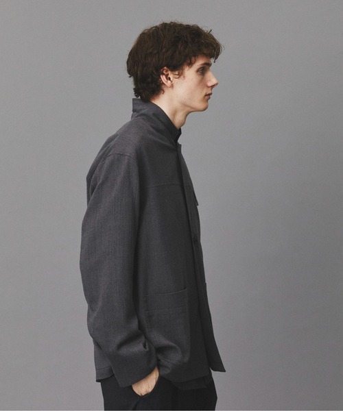 ジャケット テーラードジャケット 「2WAY」S170woolGauze Jacket メンズの画像