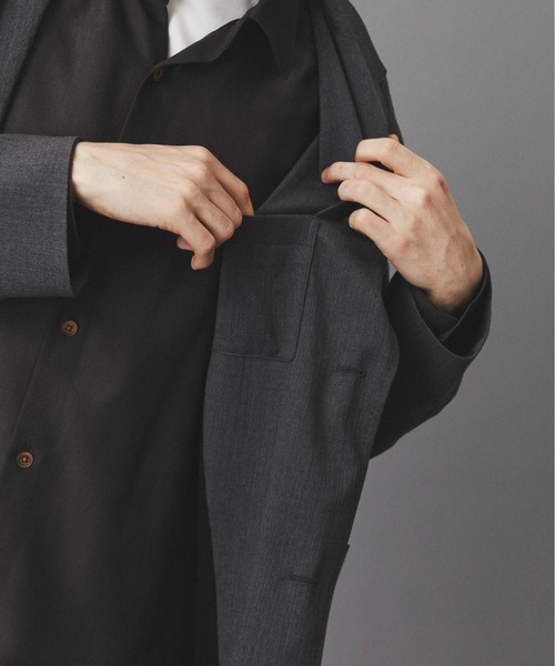 ジャケット テーラードジャケット 「2WAY」S170woolGauze Jacket メンズの画像