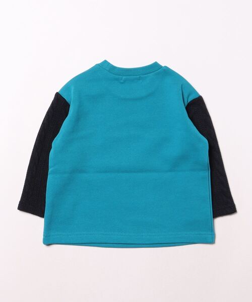 「sense of wonder」 「KIDS」長袖カットソー 120cm ターコイズブルー キッズ_画像2
