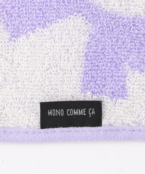 MONO COMME CA（モノコムサ） ハンカチ リボン柄ハンカチタオル