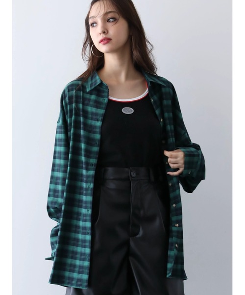 「EGOIST」 長袖シャツ FREE グリーン レディース_画像5