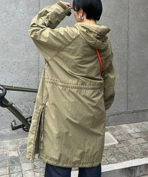 「etsinta」 マウンテンパーカー ONE SIZE パープル レディース_画像4