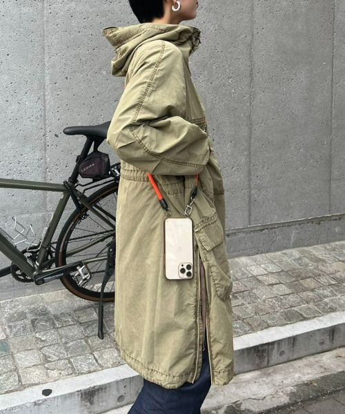 「etsinta」 マウンテンパーカー ONE SIZE パープル レディース_画像6