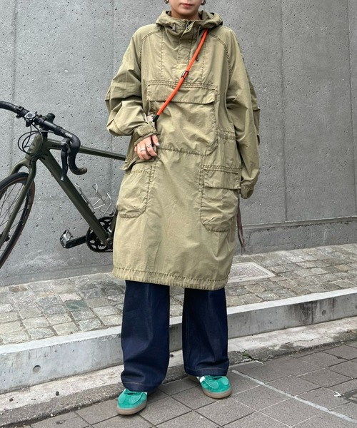 「etsinta」 マウンテンパーカー ONE SIZE パープル レディース_画像9