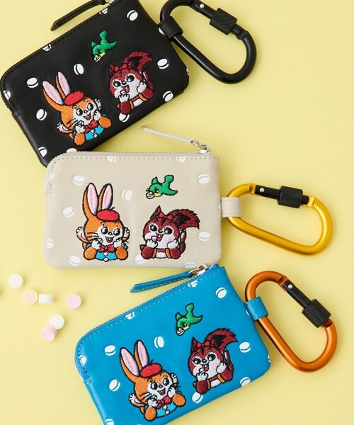 ear PAPILLONNER イアパピヨネ　ケース　カードケース ear PAPILLONNER（イア パピヨネ） カードケース FREE ブラック