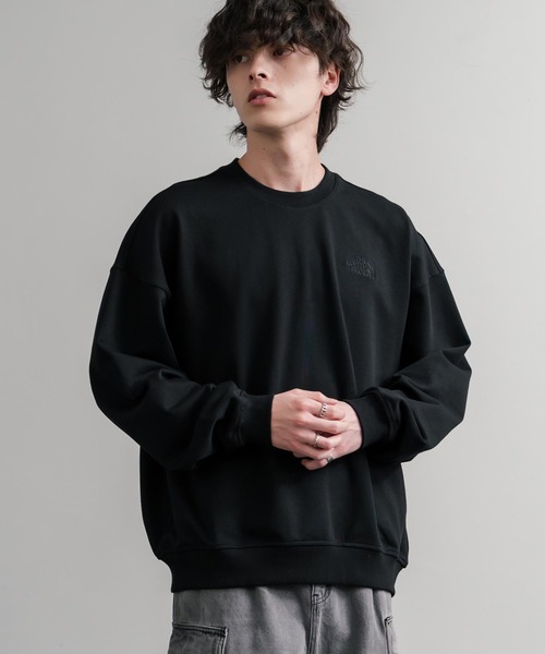 「THE NORTH FACE」 スウェットカットソー S ダークグレー メンズ_画像4
