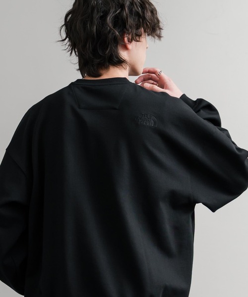 「THE NORTH FACE」 スウェットカットソー S ダークグレー メンズ_画像5