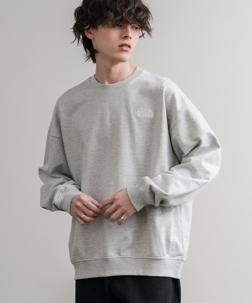 「THE NORTH FACE」 スウェットカットソー S ダークグレー メンズ_画像7