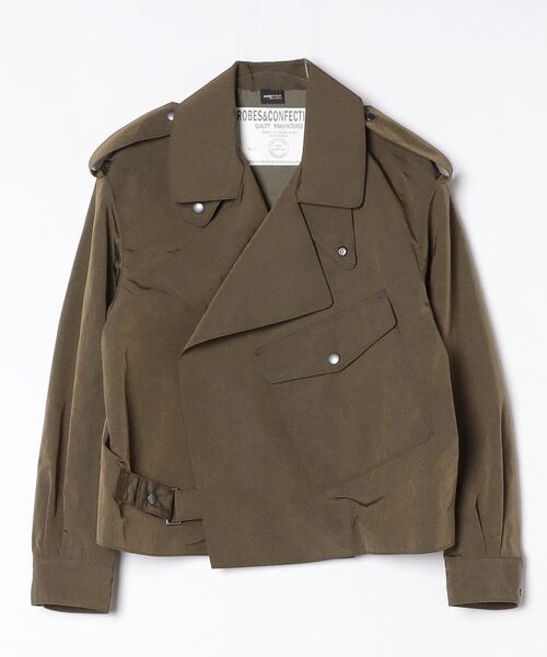 コート アウター Robes＆Confections/ローブス＆コンフェクションズ/CORDURA シャンブレータフタジャケット レディースの画像