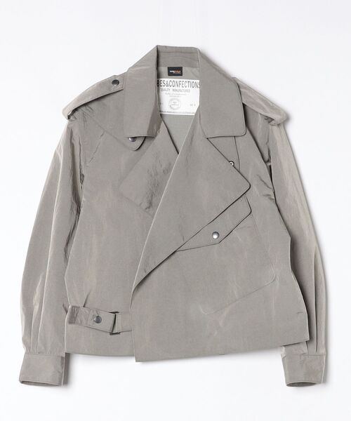 コート アウター Robes＆Confections/ローブス＆コンフェクションズ/CORDURA シャンブレータフタジャケット レディースの画像