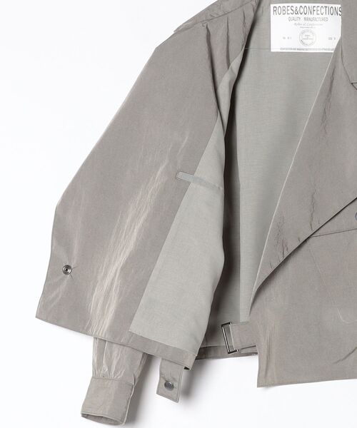 コート アウター Robes＆Confections/ローブス＆コンフェクションズ/CORDURA シャンブレータフタジャケット レディースの画像