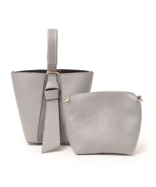 「AULENTTI」 2WAYバッグ ONE SIZE ライトブルー レディース_画像7