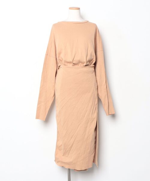 CITYSHOP（シティショップ） 長袖ワンピース FREE オレンジ レディース 