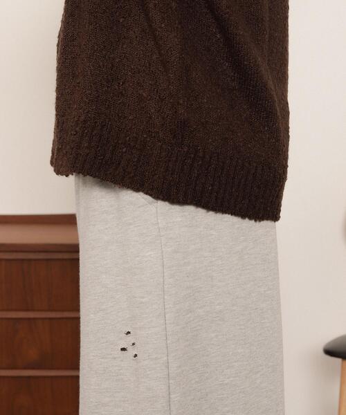 「LUCY」 ニットカーディガン LARGE ブラウン メンズ_画像7