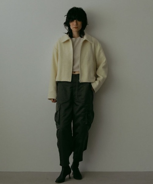 「ETRE TOKYO」 カーゴパンツ S グレー レディース_画像8