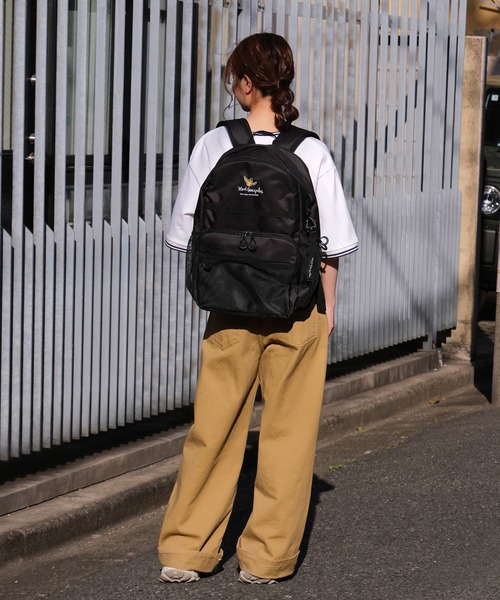 【10%OFF】MARK GONZALES MG-D 25L  BLACK / WHITE  バックパック　ユニセックス スケートボードレジェンドのストリートファッションブランド　送料無料 Mark Gonzales（マークゴンザレス） デイバック リュック 「Mark