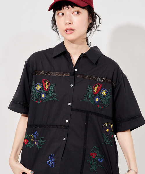 FREAK'S STORE（フリークスストア） ブラウス シャツ インド パッチ