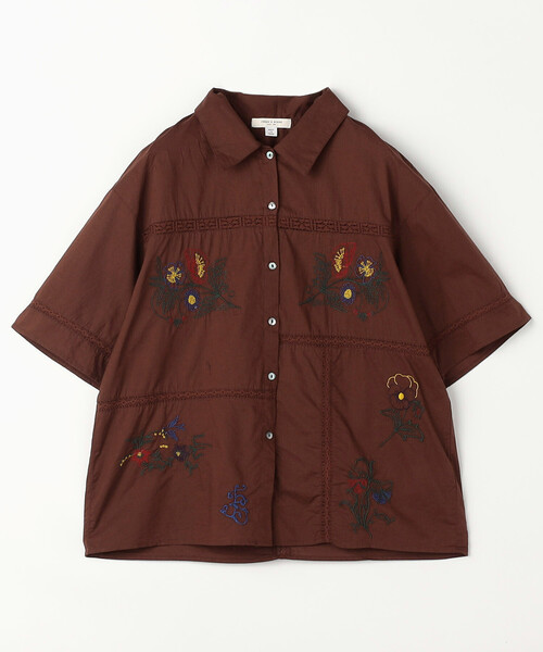 FREAK'S STORE(フリークスストア) ブラウス シャツ インド パッチ FREAK'S STORE(フリークスストア) ブラウス シャツ インド パッチ
