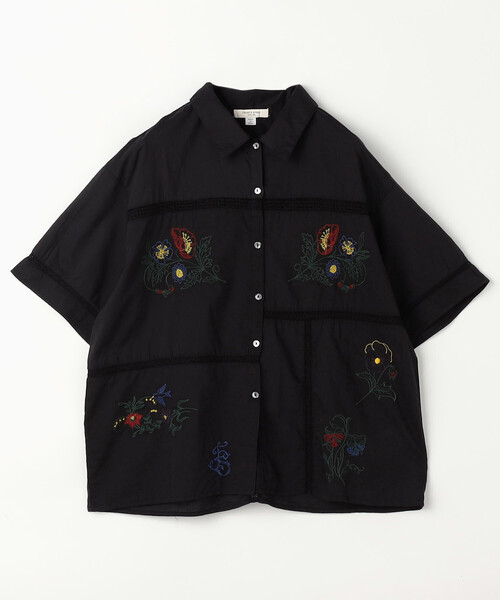 FREAK'S STORE(フリークスストア) ブラウス シャツ インド パッチ FREAK'S STORE(フリークスストア) ブラウス シャツ インド パッチ
