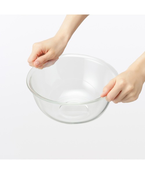 無印良品（MUJI） キッチン 耐熱ガラスボール L 約直径23．5cm