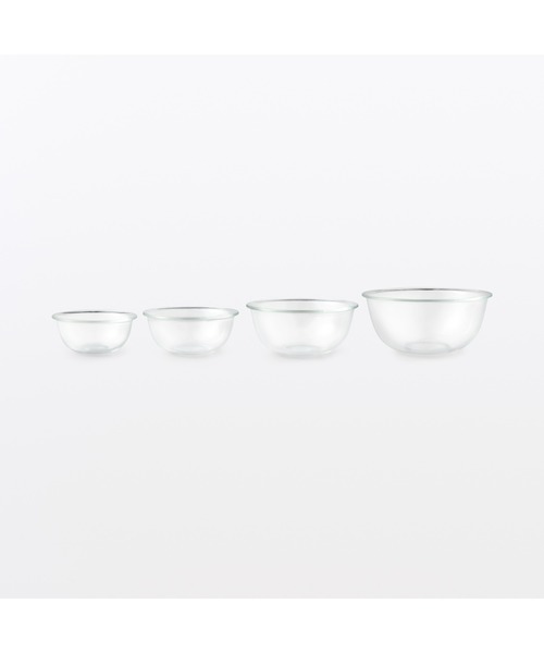 無印良品（MUJI） キッチン 耐熱ガラスボール L 約直径23．5cm