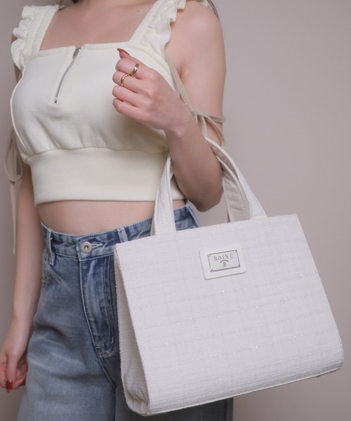 LIP SERVICE（リップサービス） トートバッグ ラメツードミニトート