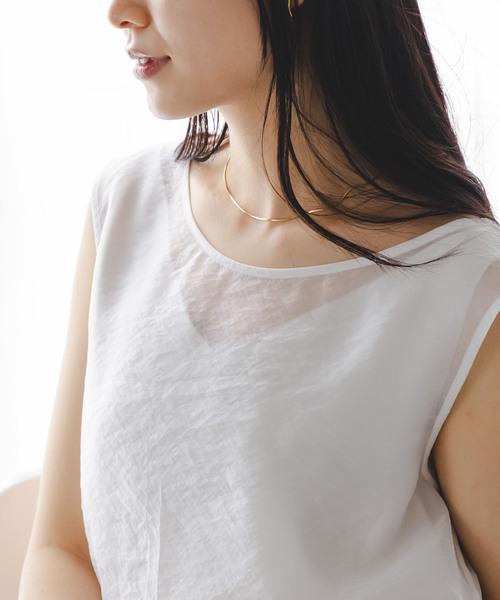 NOBLE（ノーブル） ブラウス シャツ 「セットアップ対応」「洗える