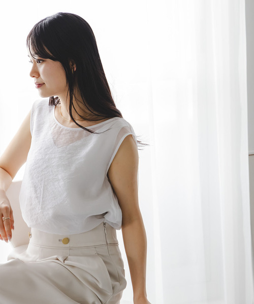 NOBLE（ノーブル） ブラウス シャツ 「セットアップ対応」「洗える