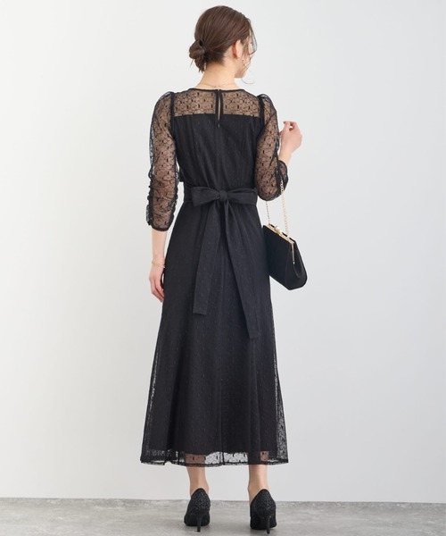 「Dorry Doll」 7分袖ワンピース MEDIUM カーキ レディースの画像