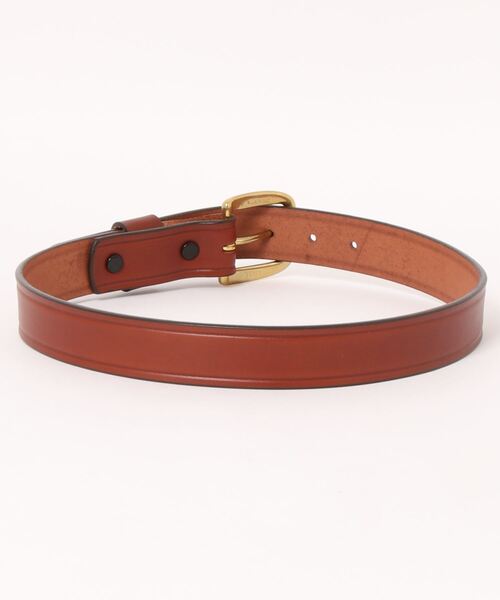 「TORY LEATHER」 ベルト 30inch ブラウン メンズ_画像2