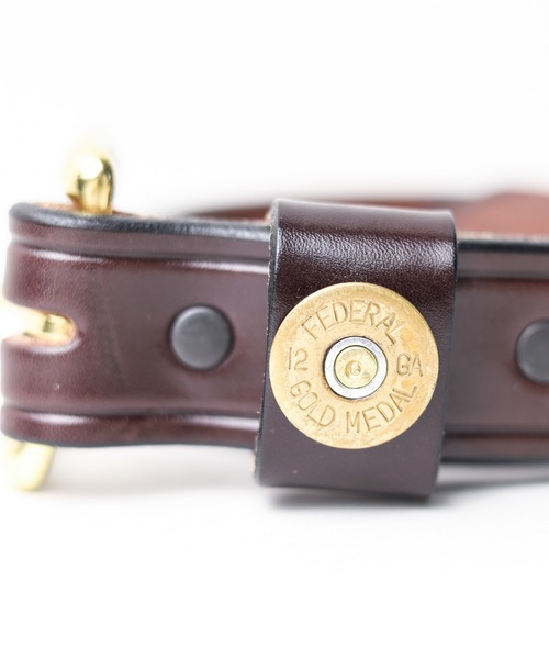 「TORY LEATHER」 ベルト 30inch ブラウン メンズ_画像4