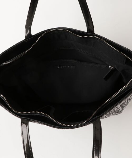 「ARMANI EXCHANGE」 トートバッグ FREE ブラック レディース_画像4