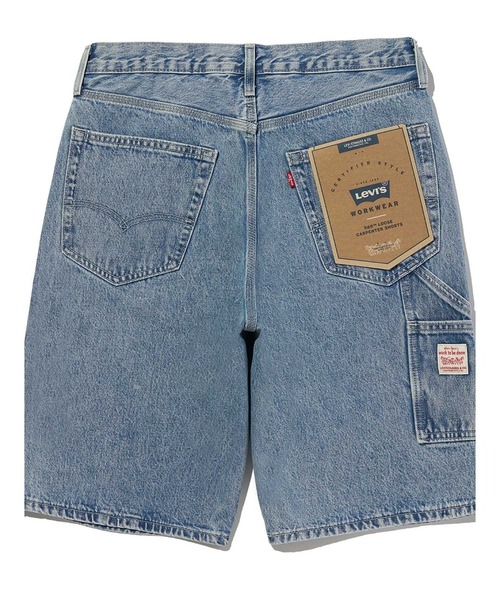 Levi's（リーバイス） デニムハーフパンツ 32inch ホワイト メンズ