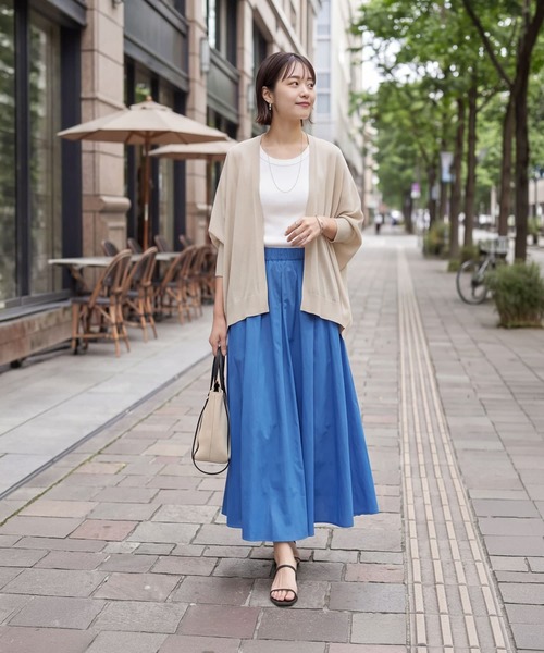 STYLE DELI（スタイルデリ） カーディガン 「LUXE」シャリシャリ