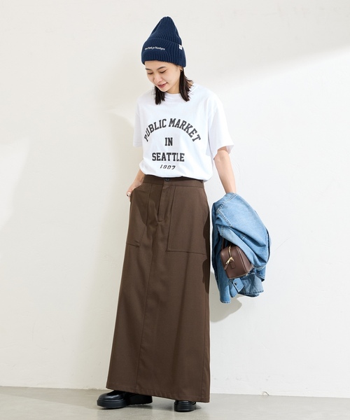 【美品】JOURNAL STANDARD リネンロングスカート レディース/36 JOURNAL STANDARD（ジャーナルスタンダード） ロングスカート 36