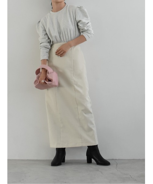 「Katrin TOKYO」 長袖ワンピース X-SMALL スモークピンク レディース_画像3