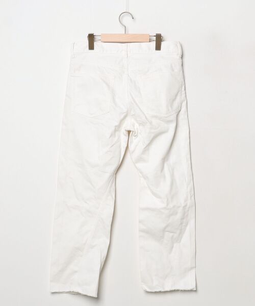 「BEAMS」 デニムパンツ MEDIUM ホワイト メンズ_画像2