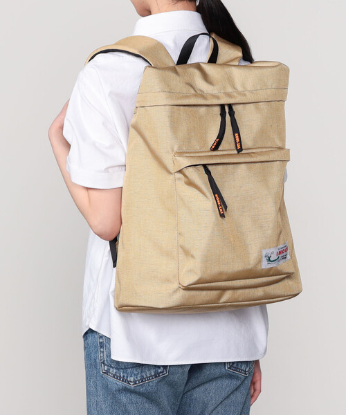 「Bshop」 「IMOCK」リュック ONE ベージュ レディース