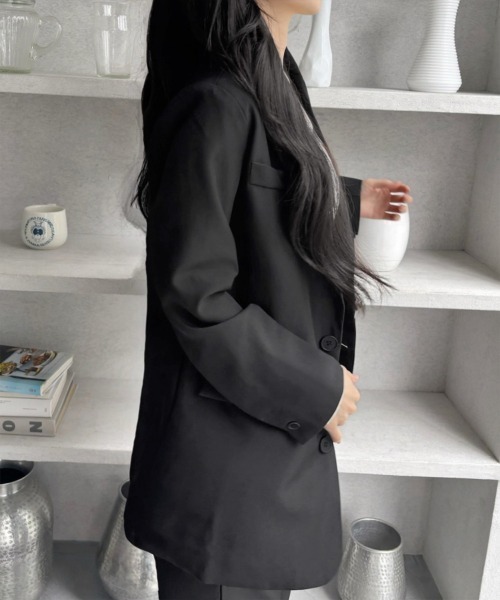 「Miniministore」 パンツスーツ M オフホワイト レディース_画像8